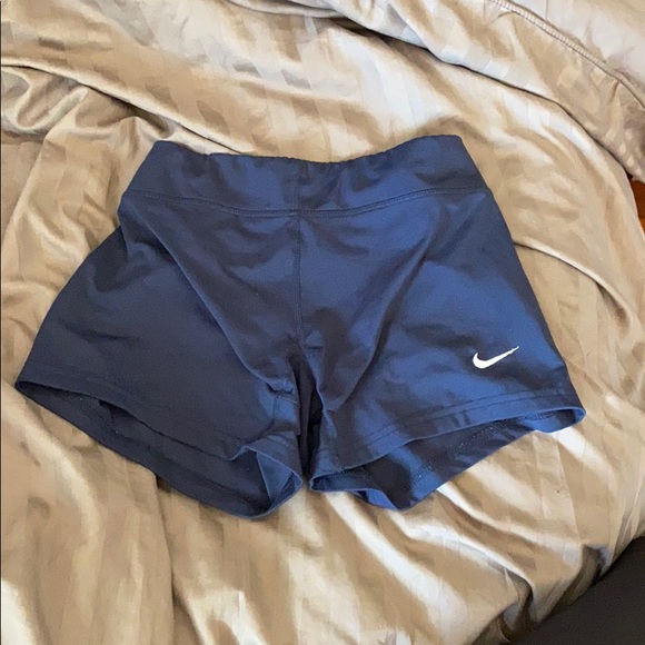 nike spandex navy blue